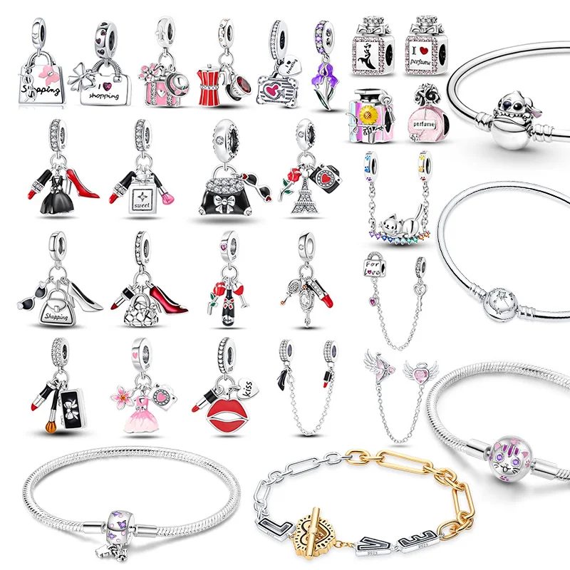 Шарм-бусина из серебра 2024 пробы для браслета Pandora