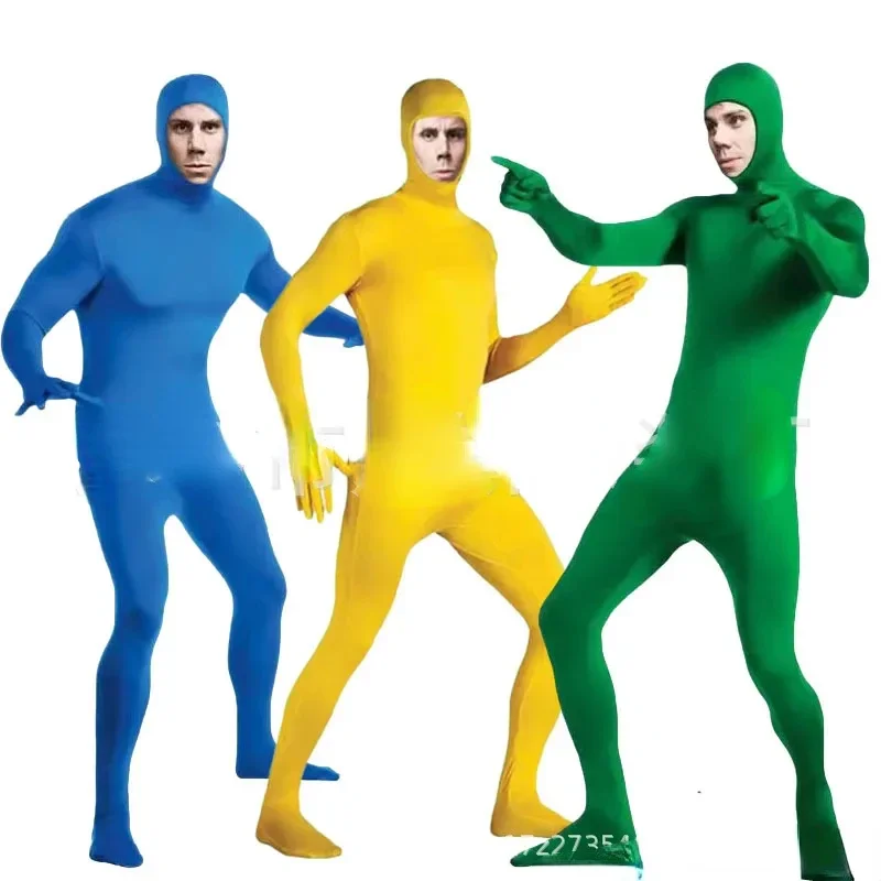 Костюм Zentai Для Всего Тела Мужчин И Женщин Облегающий Из Искусственной Кожи На