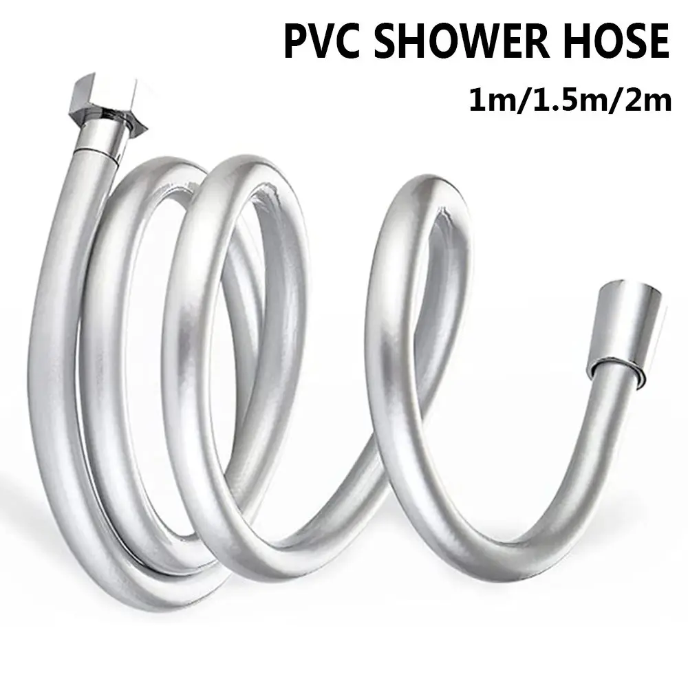 

PVC Handheld Shower Hose High Pressure Explosion-proof Shower Tubes Flexible Bidet Pipe Bathroom Accessories