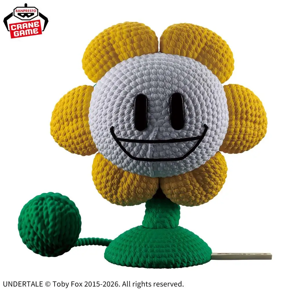 Фото В наличии Оригинальная фигурка BANPRESTO Amicot Undertale Flowey, модель аниме-персонажа, игрушка №5