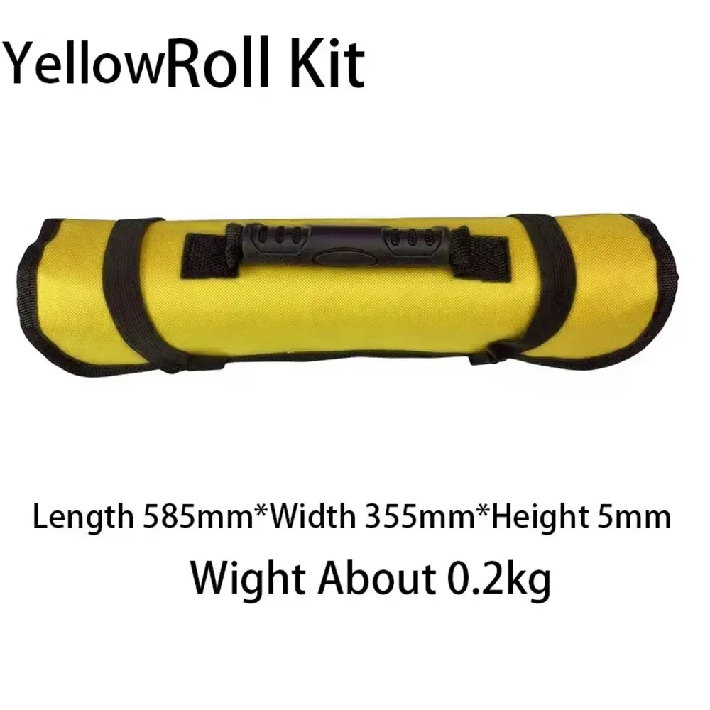 

Оксфордская холщовая сумка для инструментов в рулоне, сумка с ручкой, многокомпонентное долото, набор инструментов для переноски электрика, чехол для упаковки инструментов