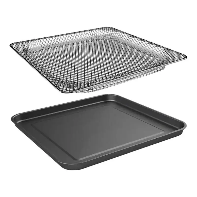 

Корзина для фритюрницы для духовки, многоярусная Штабелируемая стойка для дегидратора, стойка из нержавеющей стали, стойка для фритюрницы, аксессуары, стойка для духовки