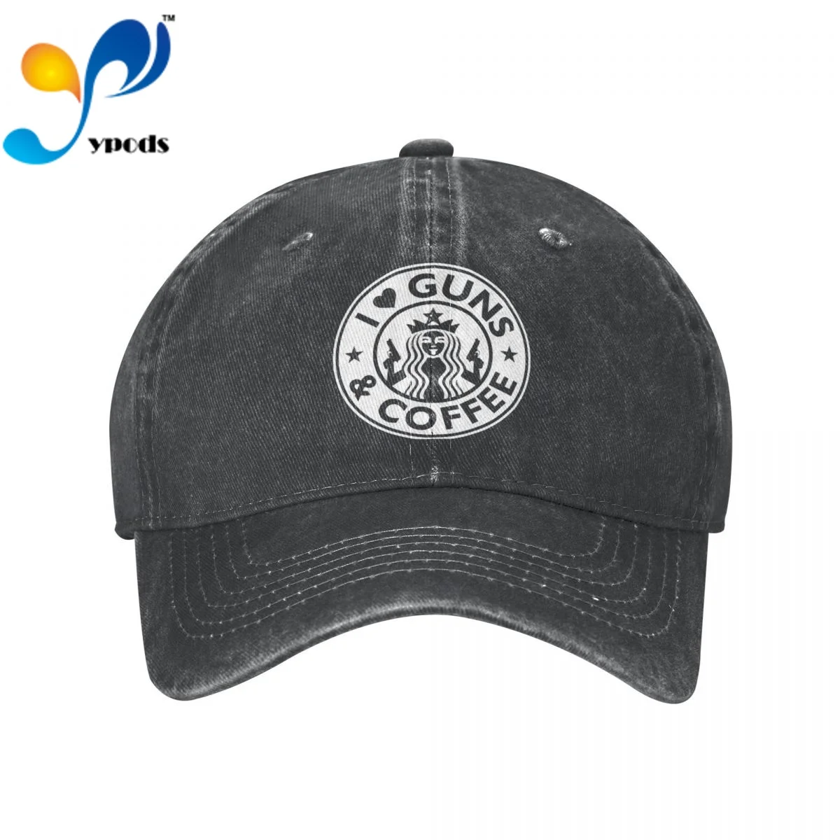 

I Love Guns And Coffee Unisex Baseball Cap Men Women Snapback Hat Dad Hat Summer Sun Cap for Men and Women Hats