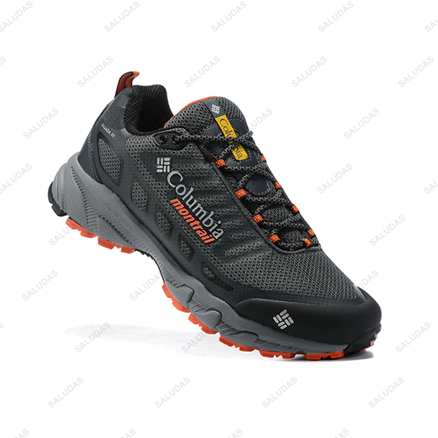 

Походная обувь для мужчин SALUDAS, дышащие Нескользящие кроссовки для активного отдыха, спорта, походов, охоты, мужская обувь для бега