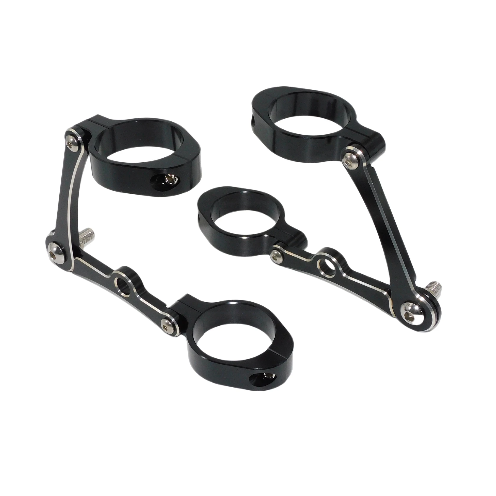 Мотоциклетный 39 мм-41 мм держатель вилки трубки CNC кронштейн для фары зажим Harley