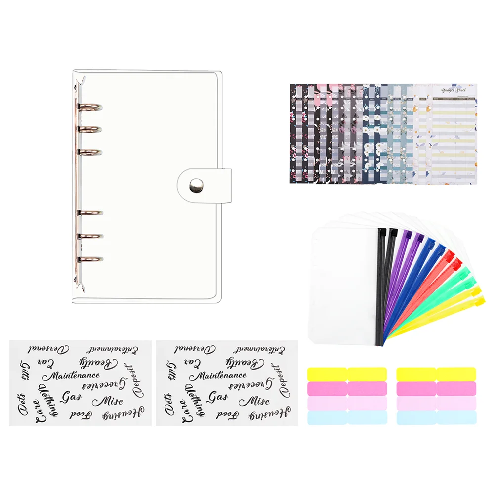 

1 Set of Multifunctional Budget Binder Money Saving Binder Budget Planner