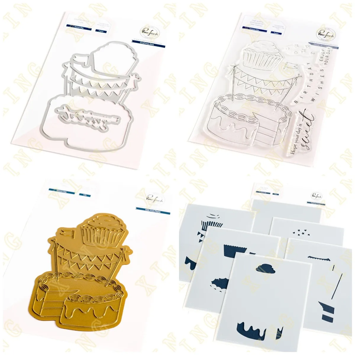 

Metal Cutting Dies Stamps Stencil Hot Foil New Sweet Da Scrapbook Diary Decoration Embossing Template DIY Greeting Card Handmade