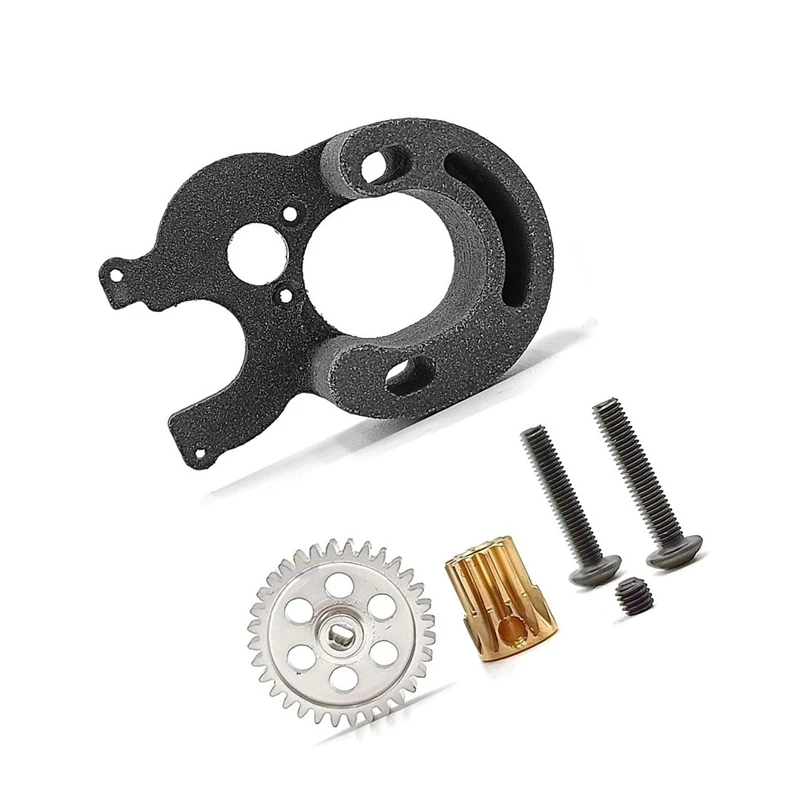 

Brushless Motor Mount Bracket Gear Brushed Modified To Brushless Set For Axial SCX24 1/24 RC Crawler Car Upgrades Parts