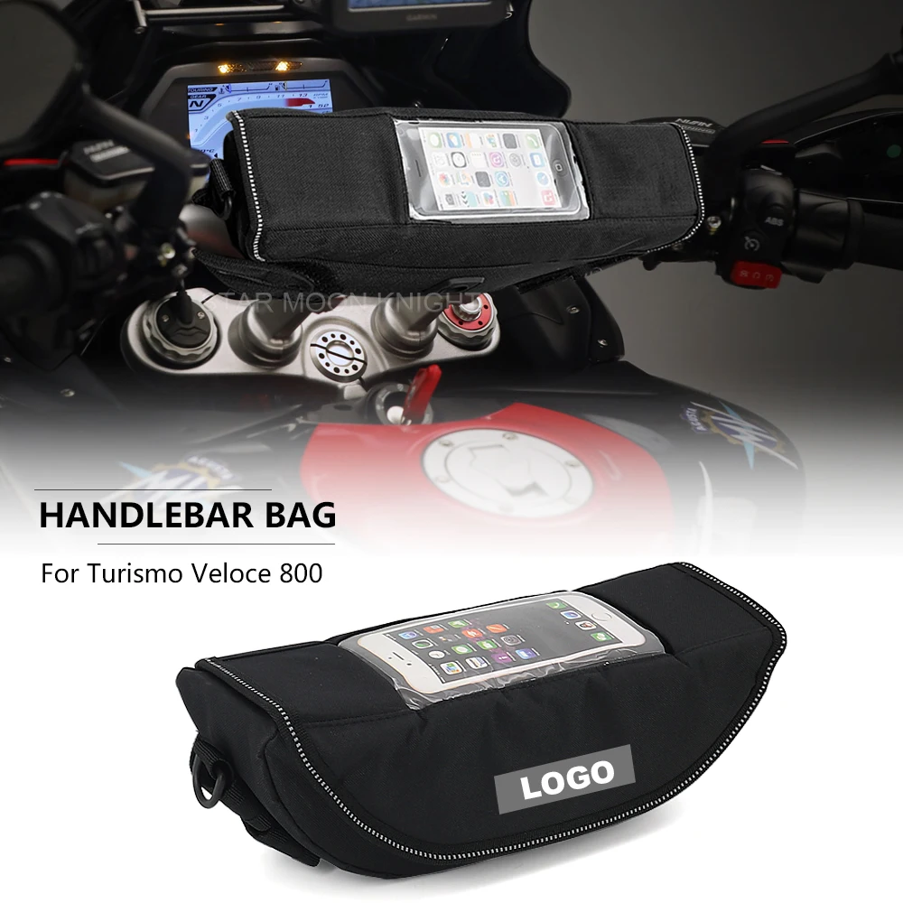 

Motorcycle Accessories Waterproof Bag For MV Agusta Turismo Veloce 800 Lusso RC SCS Rosso Storage Handlebar Bag Travel Tool bag