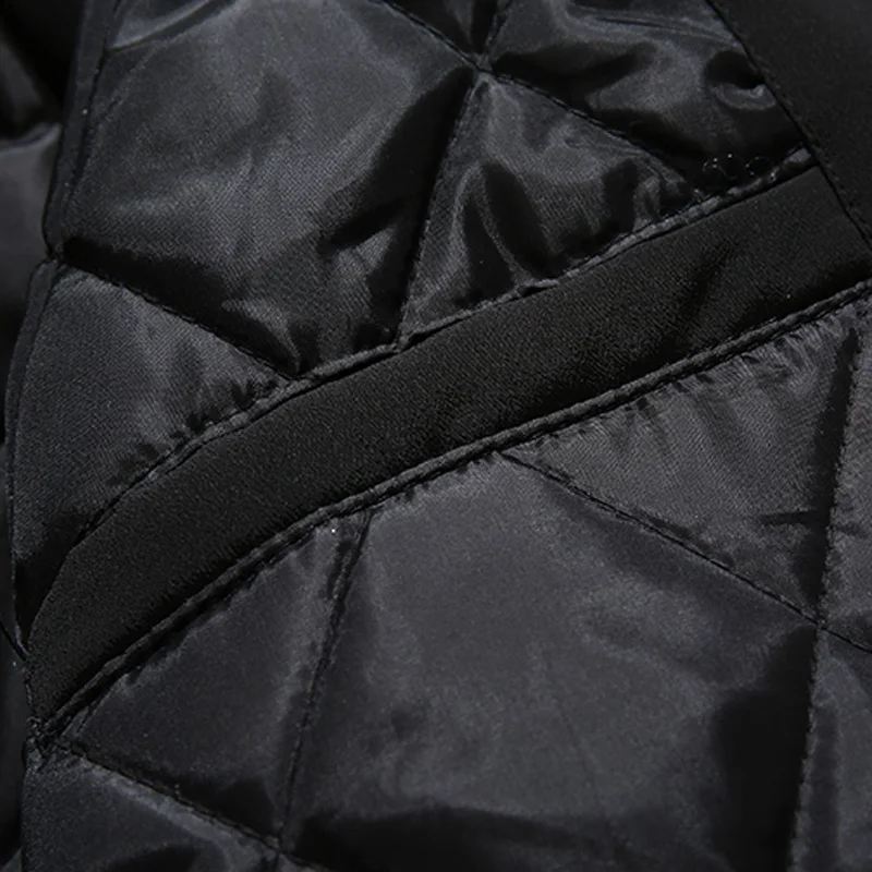 Didiboer New Men's Autumn and Winter Men Trench Casual Jackets Coat For Men Coat Black Jacket Warm Overcoat Parka Outwear Coat