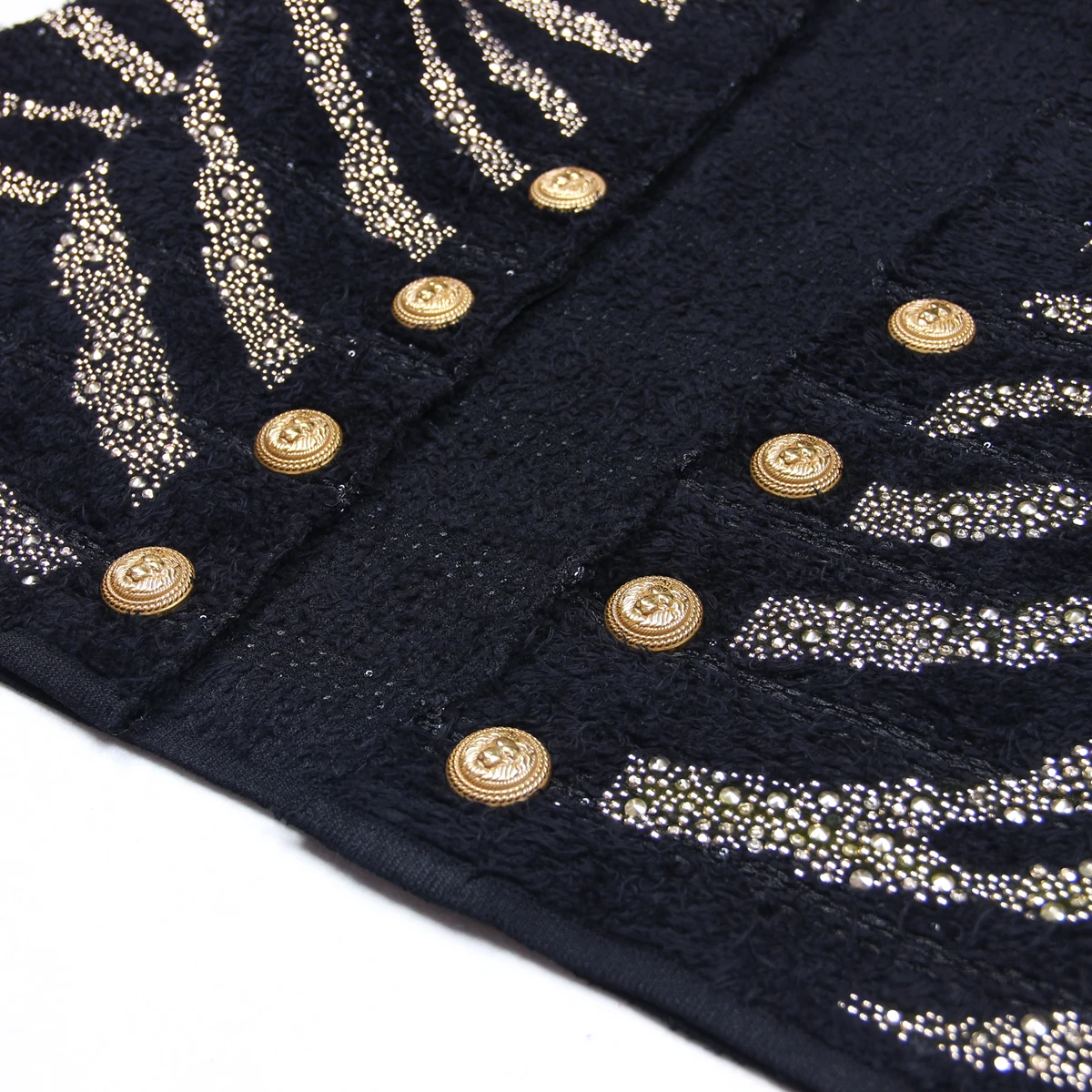 S-XL Высококачественная модная Шерстяная трикотажная эластичная ткань с рисунком