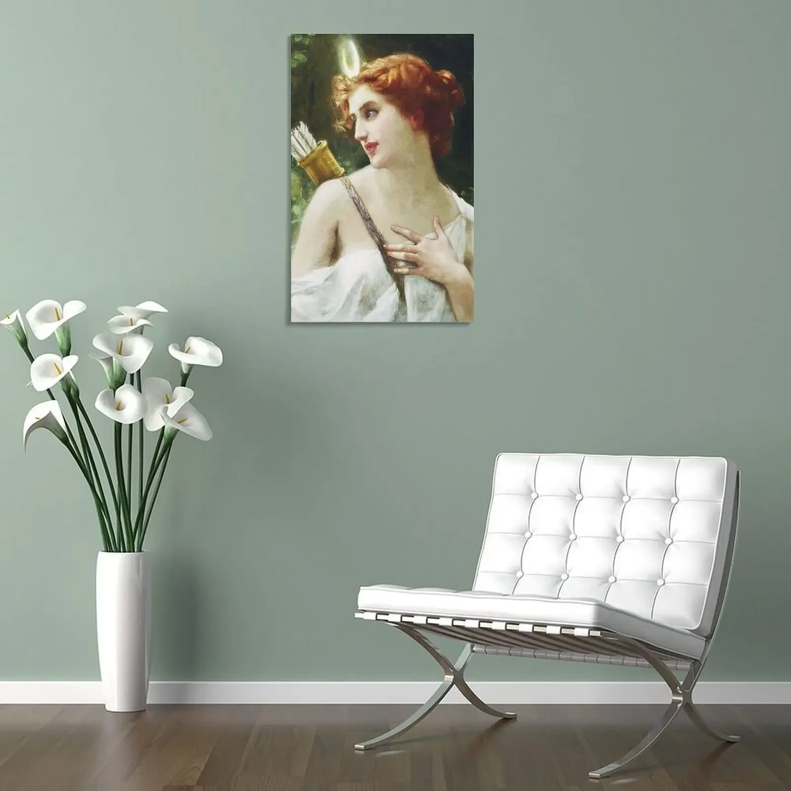 Богиня Артемида/Диана Холст Картина украшения дома эстетический декор комнаты