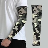 1pc arm sleeve versatile stretchy camouflage arm protection sleeve for cycling arm protection sleeve sports arm sleeves