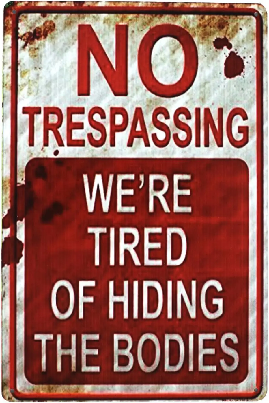 SUMIK мы не теряем нас Устают от прятки тела забавный металлический жестяной знак