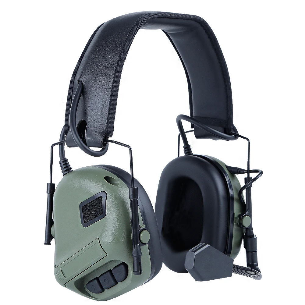 

Tactical Headset Outdoor Hunting Headphone Airsoft Shooting Headsets Earmuff Hearing Protective Hunting Accessories