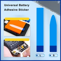 2050100pcs universal battery adhesive sticker easy to pull trackless tape strip double sided tape for mobile phone battery