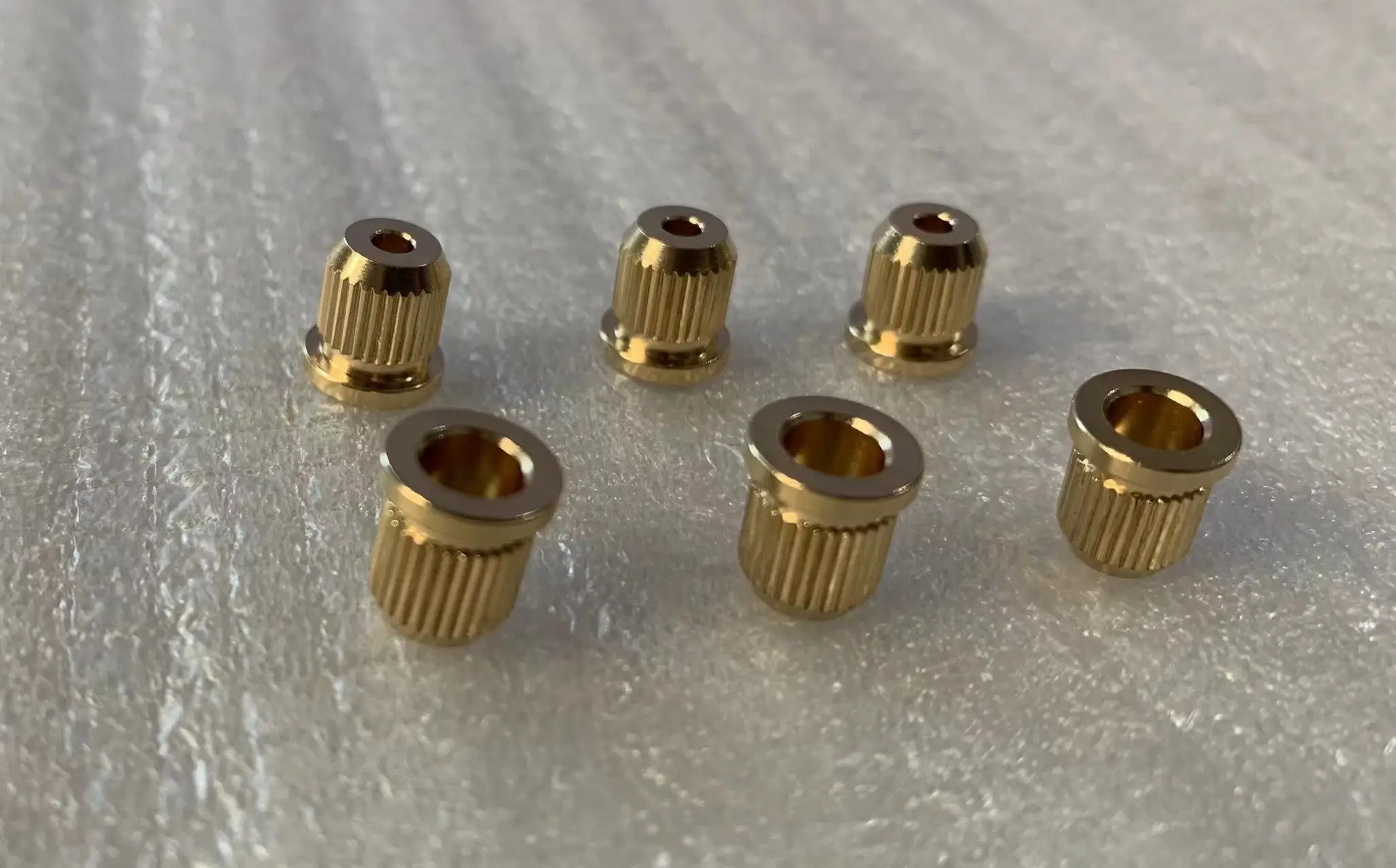 

Professional Through Body String Ferrules/String Bushings Brass Material for Electric Guitars Musical Accessories Made in Korea