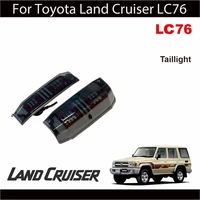 for toyota land cruiser lc76 tail light assembly signal blinker led blackened running taillights lc76 taillight modification