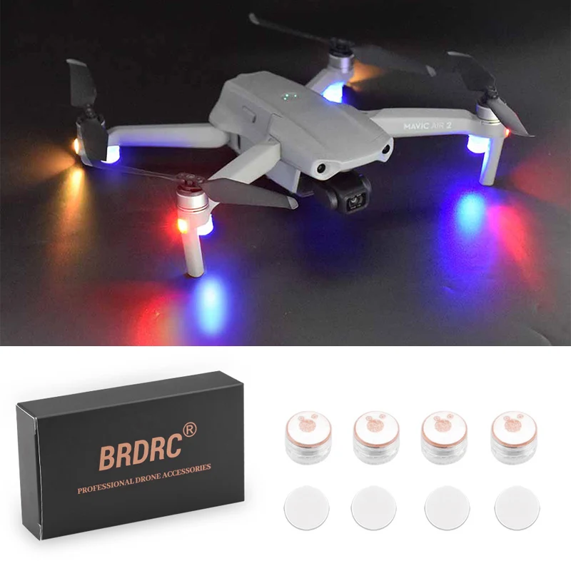 Ночной Летающий сигнал светодиодная вспышка s-навигасветильник свет для DJI Mavic