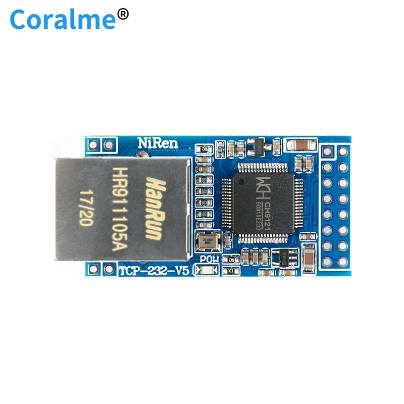 Последовательный порт CH9121 для сетевого модуля Ethernet модуль передачи TTL