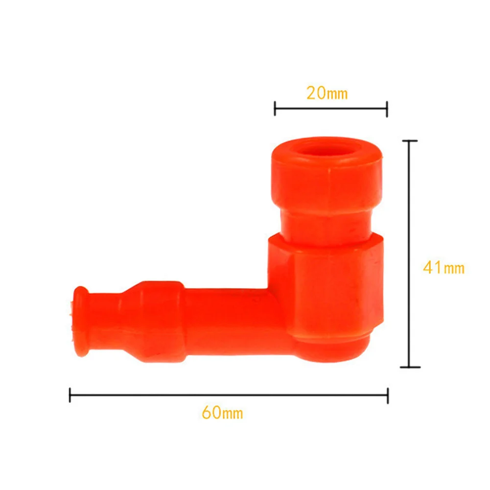 

Свеча зажигания высокого качества, колпачок свечи зажигания, 4 × 2 × 6 см для 50 куб. См, 110 куб. См, 125 куб. См, высокопроизводительный разноцветный пластик