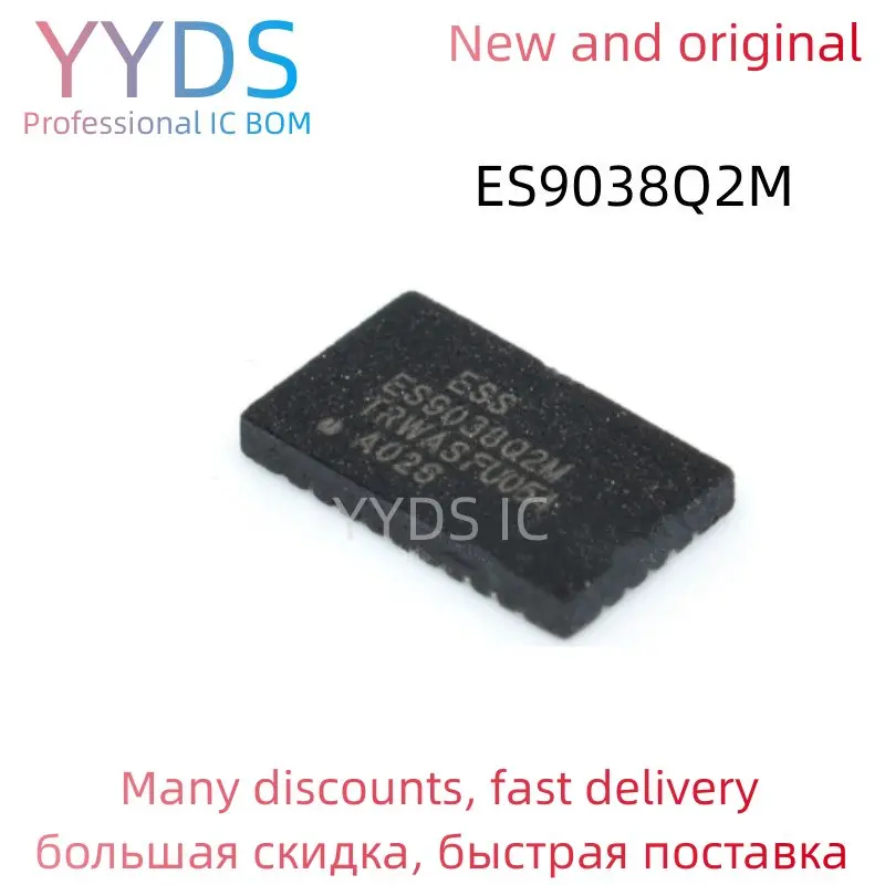 ES9038Q2M ES ES9038 ES9038Q2 100%  Brand  New Original IC QFN-30