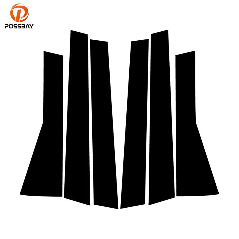 

6 шт. автомобильные столбы для Subaru Forester 2019 2020 2021 2022 2023 наклейки на двери и окна декоративные аксессуары автостайлинг