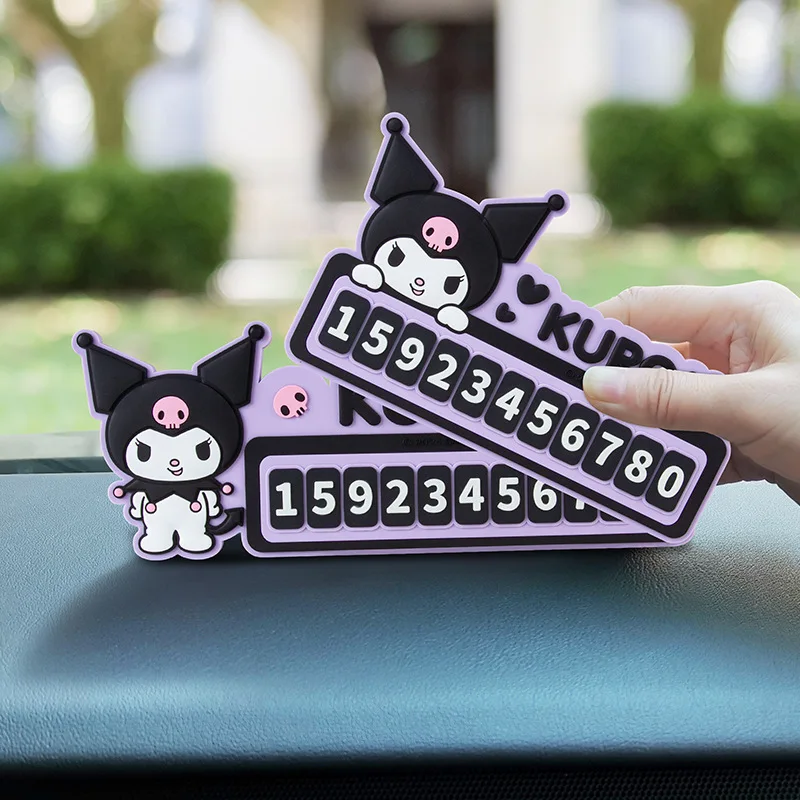Временный парковочный знак Sanrio движущийся номерной мобильного телефона