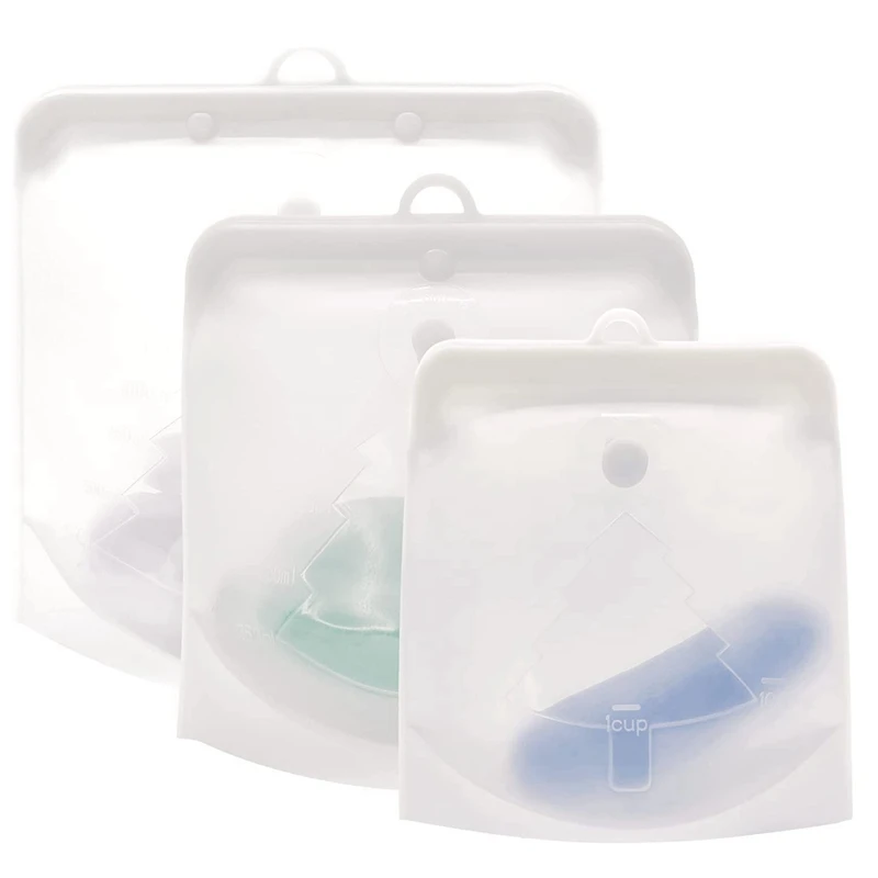 

PULISI Силиконовый Многоразовый Пищевой Пакет 1500 мл