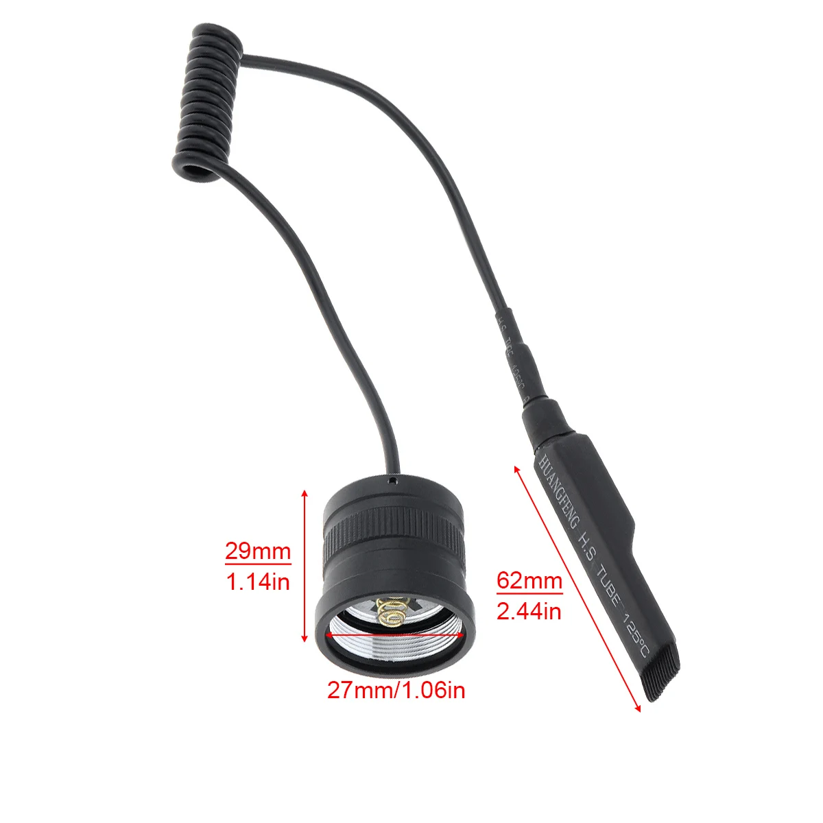 Дистанционный выключатель давления SecurityIng для светодифонарь фонарика E5 запчасти