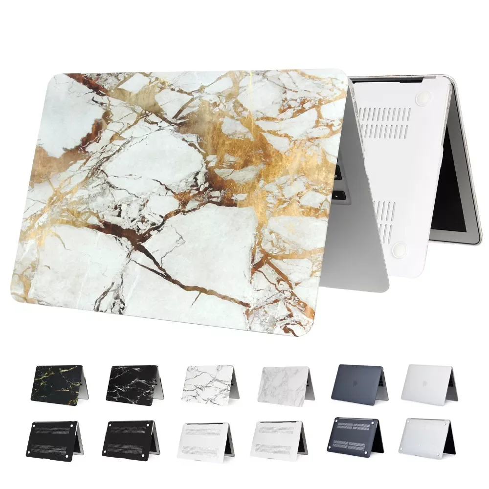 

Marble Matte Hard laptop case For Macbook Air 13 11 Pro 15 Retina 12 inch Case with Touch Bar for New Pro ID cover A1932