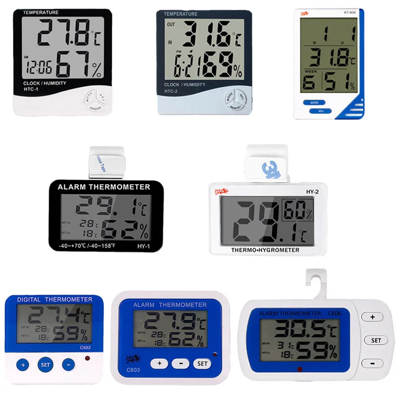 

Автоматическая Электронная метеостанция с термометром и гигрометром