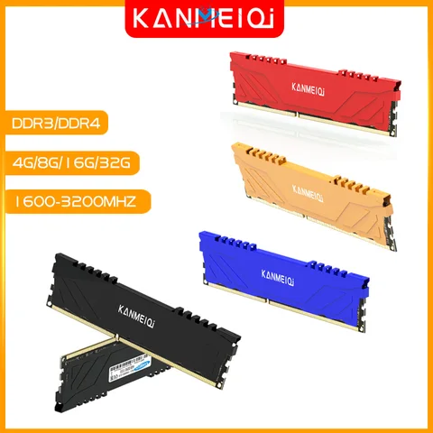 Модуль ОЗУ KANMEIQi DDR3, 4/8 ГБ, 1333 МГц, 1600/1866 МГц