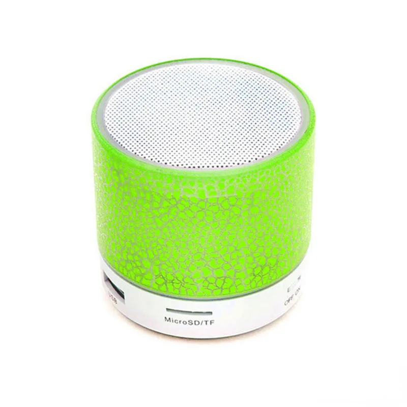 Bluetooth Mini Speaker Wireless Speaker Colorful LED TF Card USB Subwoofer Portable MP3 Music Sound Column For PC Phone Genuine