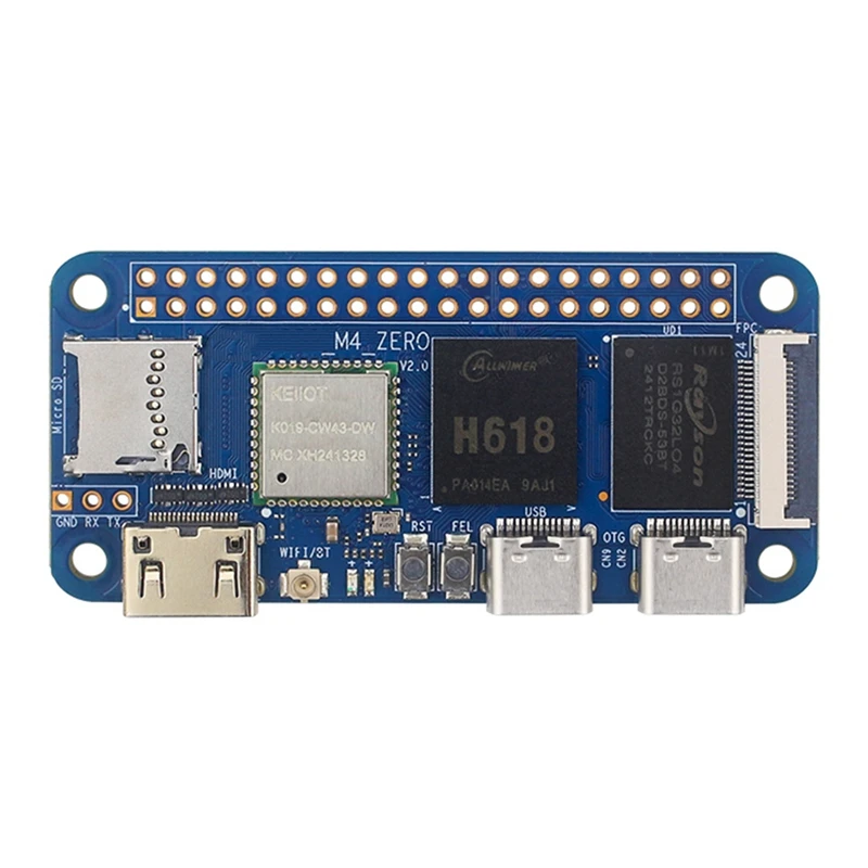 Для Banana Pi BPI-M4 Zero макетная плата + комплект чехла 4G LPDDR4 32G EMMC H618 2 4G/5G WIFI BT4.2