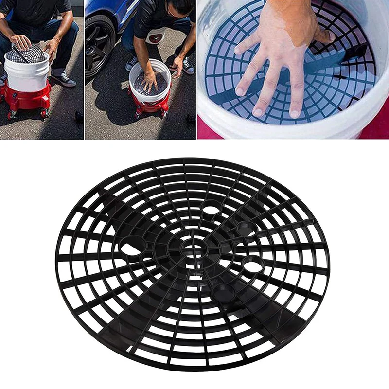 

Car Wash Grit Guard Sand Stone Isolation Net Insert Washboard Water Bucket Scratch Dirt Filter Cleaning Car Filter Accessories