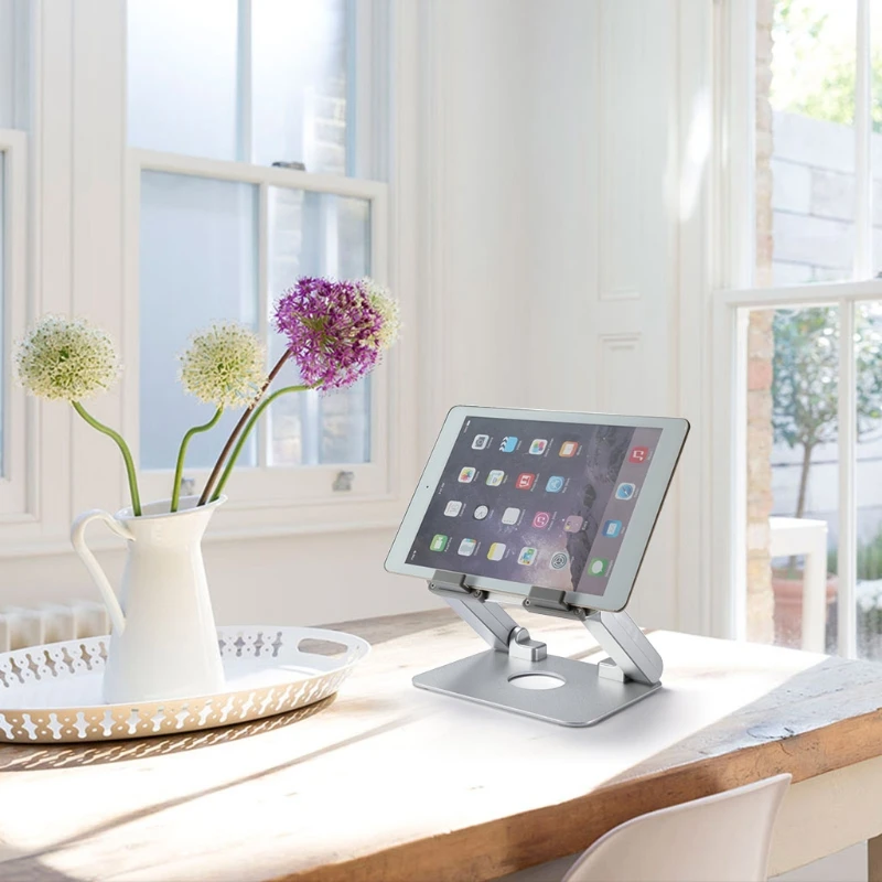 

Foldable Laptop Holder With Cooling Fan Aluminium Alloy Tablets Stand Bracket