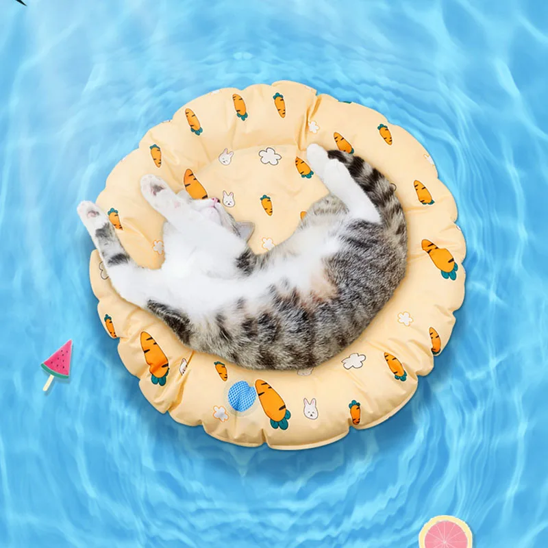 

Pet Cooling Pad, Cat Summer Breathable Ice Mat, Pet Mat, Pet Large Size Gel Pad, Waterproof, Washable Sofa, Breathable Mat, Mat.