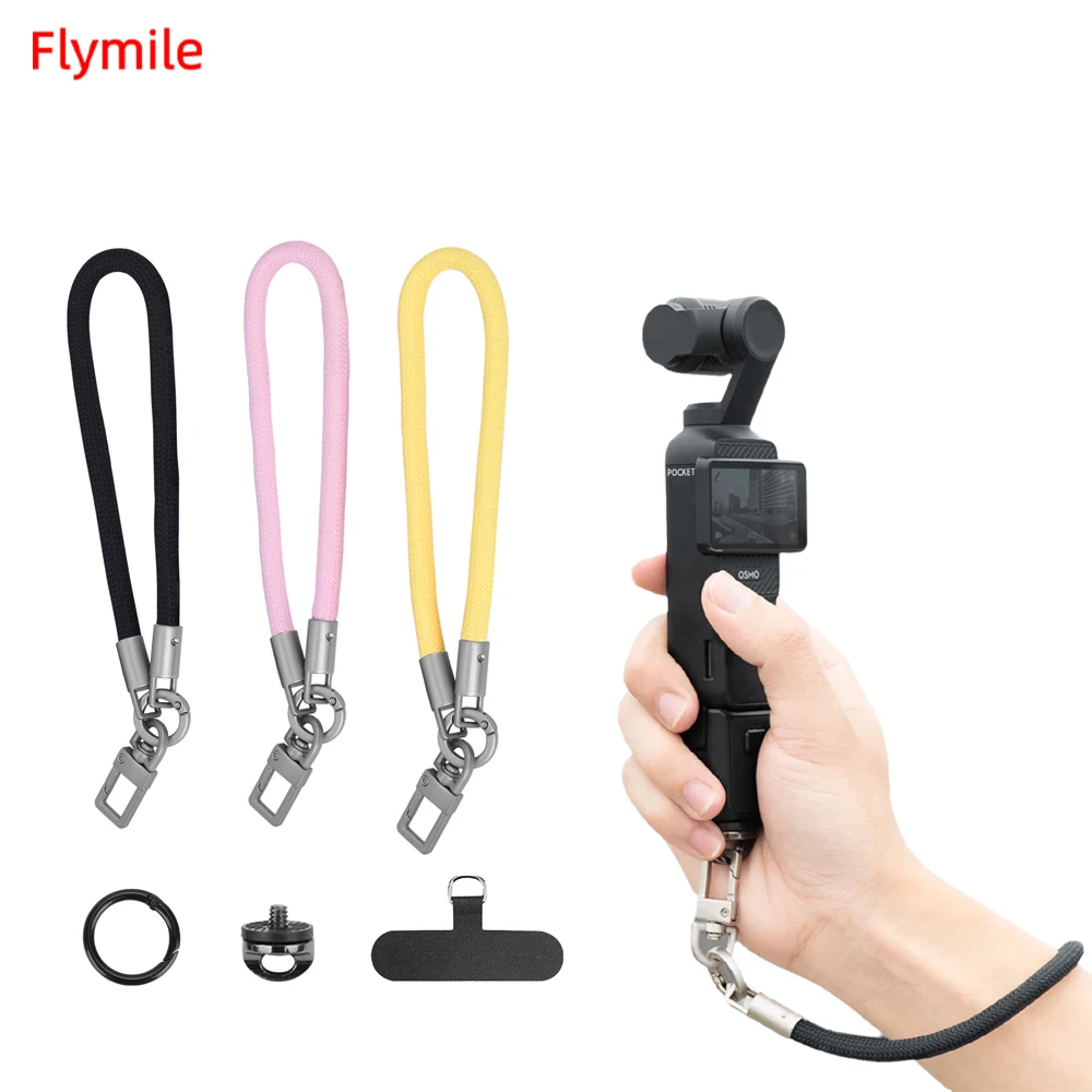 Фото Ремешок Flymile для DJI OSMO Pocket 3/Osmo 360/Action 5 Pro/Insta360 X5 для iPhone, ремешок на руку, аксессуары против потери №1