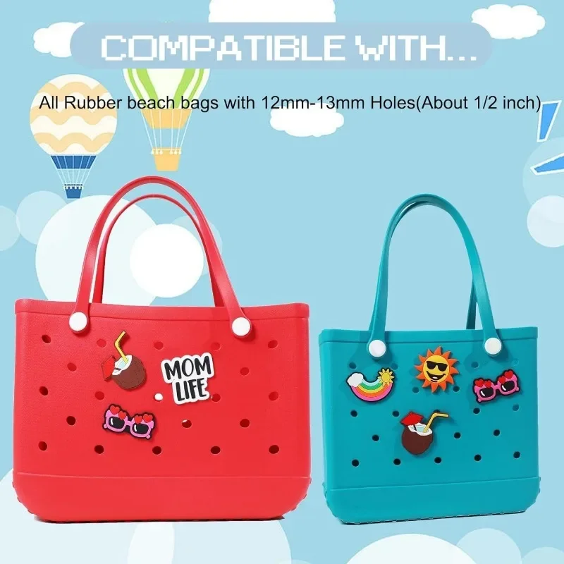 Набор аксессуаров для сумки Bogg: значок из смолы пляжная сумка декоративные