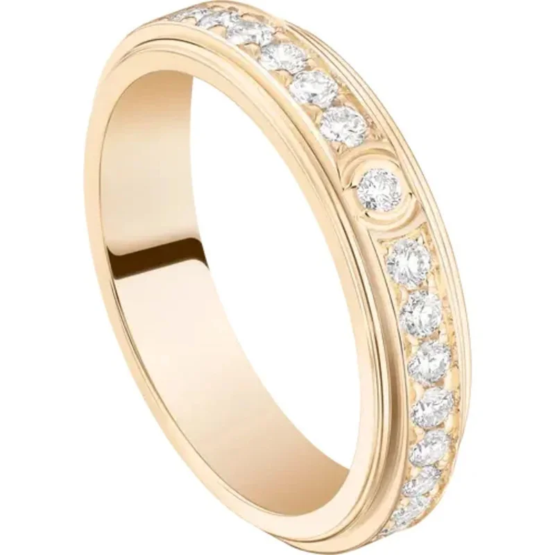 Молодежная элегантность Piagetes Embrace: новинка 2024 серебряные кольца высокого класса