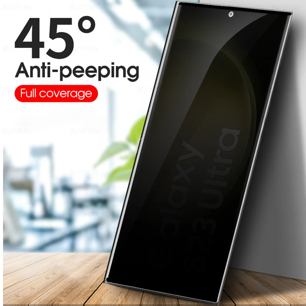 

Защитная пленка для Samsung Galaxy S23 S22, ультратонкое защитное стекло, закаленное стекло с защитой от вскрытия Samsang S23Ultra S22Ultra 6,8 дюйма