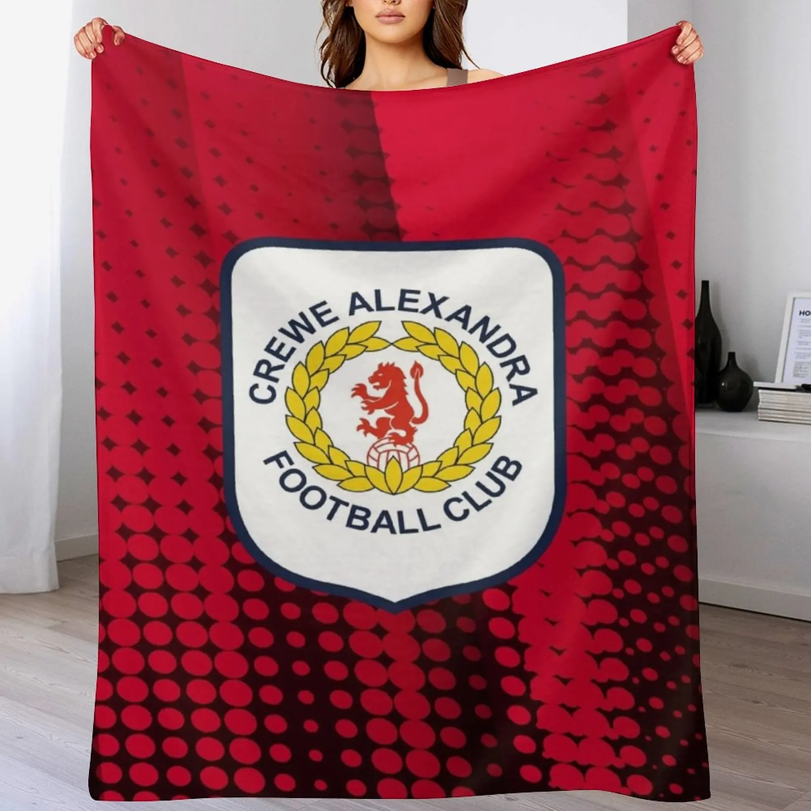 Одеяло Crewe Alexandra FC теплое зимнее одеяло для диванов тонкие одеяла