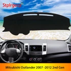 Противоскользящий коврик для Mitsubishi Outlander 2007 2008 2009 2010 2011 2012 2-го поколения, Солнцезащитный коврик для приборной панели, автомобильные аксессуары