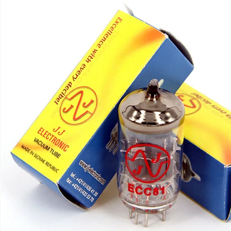 

JJ ECC81 Vacuum Tube Replace 1E81CC ECC801S 12AT7 6201 Factory Test And Match signal tube