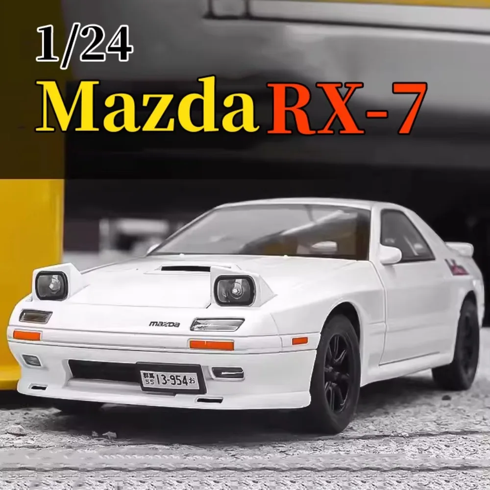 1:24 Mazda RX7-FC Streetcar литая под давлением игрушечная модель автомобиля звуковой свет