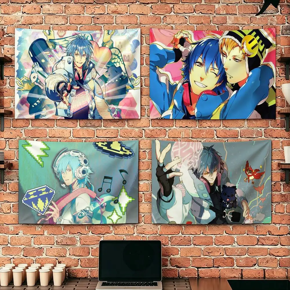 Фото Флаги D-DRAMAtical Murder Clear Aoba, подходящие для вечеринок, клубов, украшения стен на открытом воздухе и в помещении, баннеры, подарки для фанатов №1