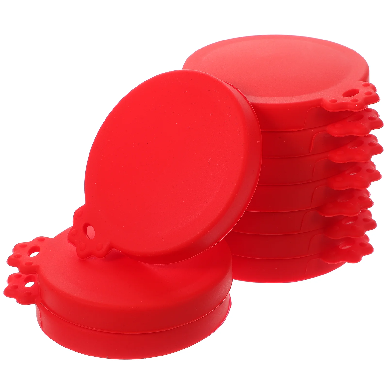 

10pcs Silicone Beverage Can Cover Soda Beverage Can Lids Beer Bottle Sealing Caps