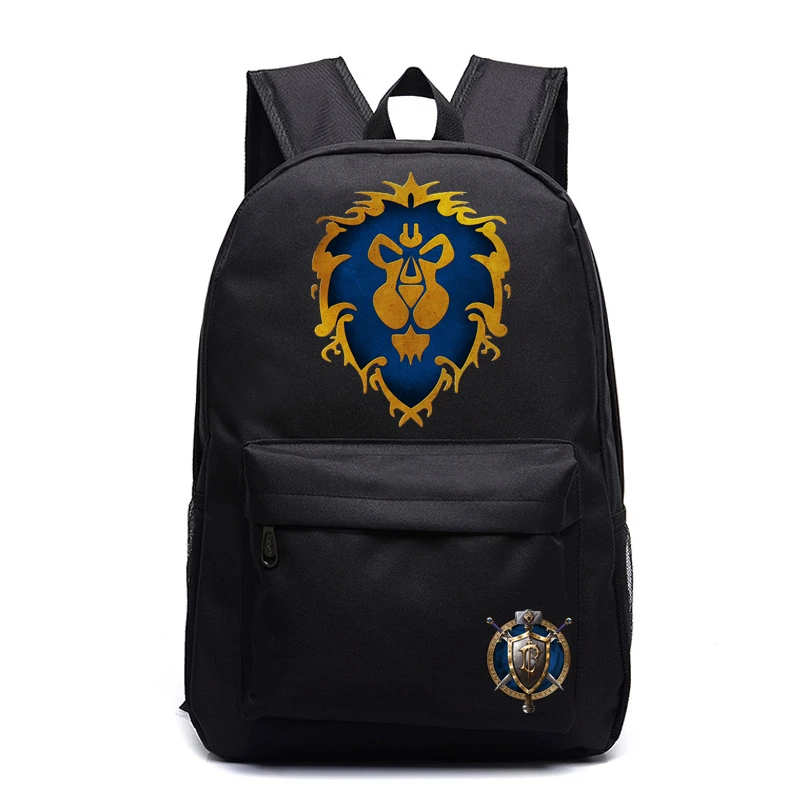 Модные детские школьные ранцы с принтом Лев вау водонепроницаемый рюкзак аниме