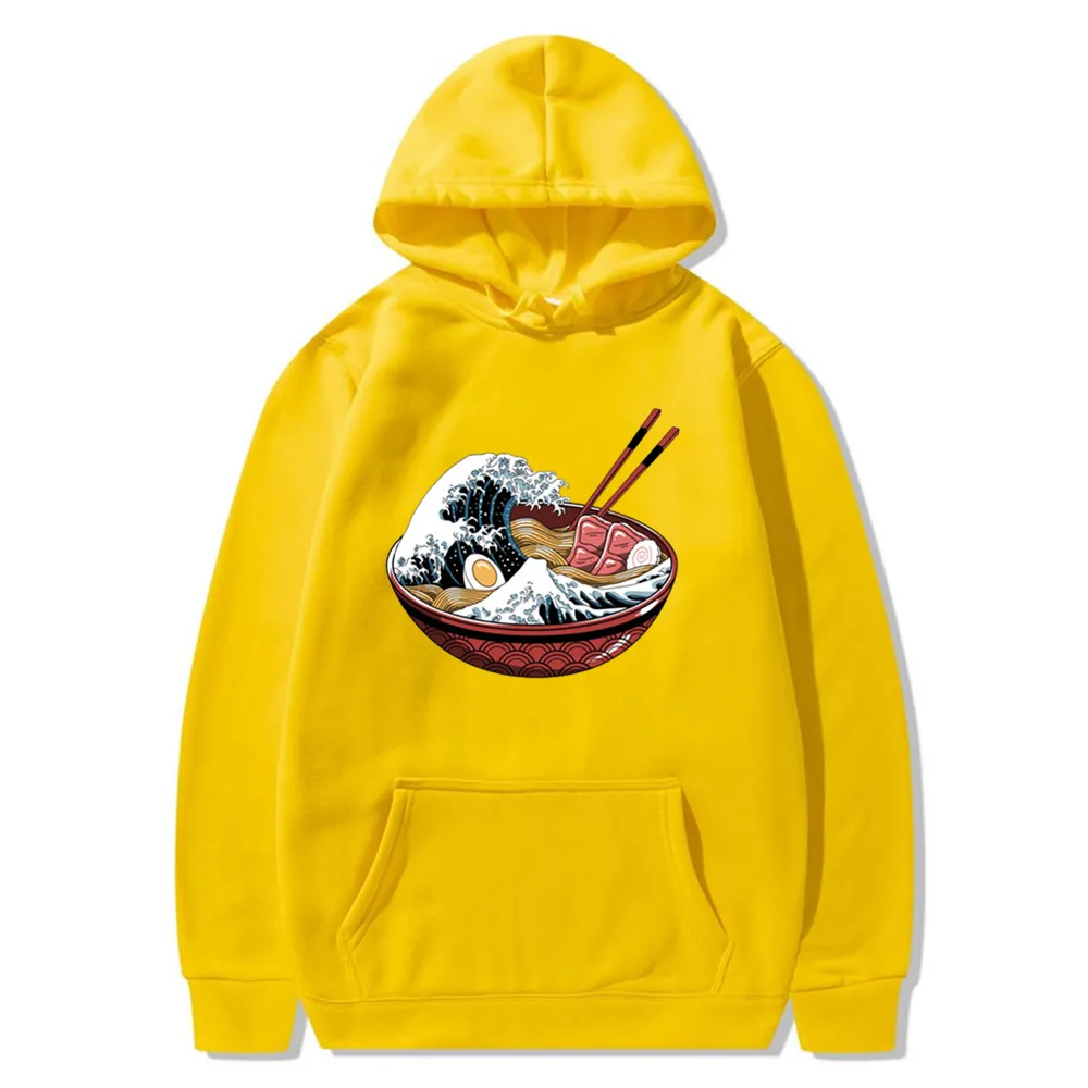 

Толстовка с капюшоном в японском стиле, свитшоты, топы с рисунком морской волны, Повседневная Уличная одежда в стиле хип-хоп, пуловер, одежда для мальчиков и девочек